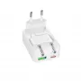 SBS TETRGANUSBTCFOLD20W 20W GaN USB-C faltbares Wandladegerät Weiß