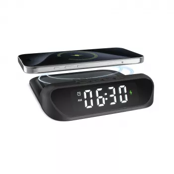 SBS Wecker mit 15-W-Wireless-Ladegerät (TEWIRCLOCK)