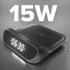 SBS Wecker mit 15-W-Wireless-Ladegerät (TEWIRCLOCK)