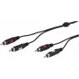 Vivanco Audiokabel 2xRCA auf 2xRCA 2.5 m (VVA2RCA25MMK)