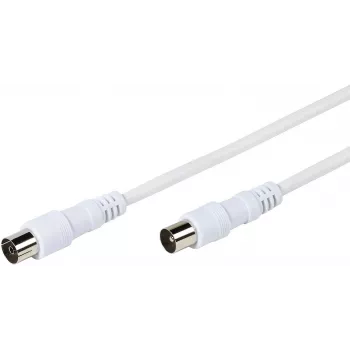 Vivanco Antennenkabel 3 m, Stecker auf Buchse (VVANX30MFW)