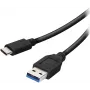 Vivanco USB-C-auf-USB-A-3.0-Kabel 1 m (VVITCABUSBATYC15W)