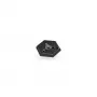 Manfrotto 030-14 Sechseckige Schnellwechselplatte für RC0-System, Aluminium, Schwarz