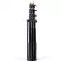 Manfrotto 1004BAC-3 Luftgefederter 4-Sektionen Lichtstativ-Set (3er-Pack, Schwarz)