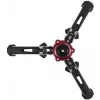 Manfrotto MVMXPROBASE Fluid-Stativfuß mit FLUIDTECH 3D-Bewegung für XPRO-Stative, Schwarz