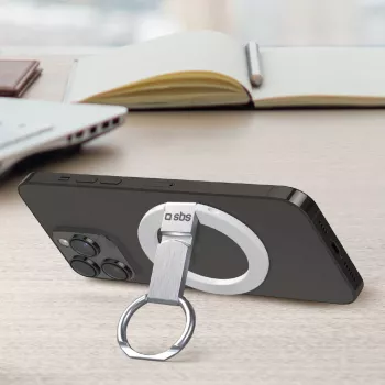SBS Mag Ring Stand, MagSafe-kompatibler magnetischer Ringhalter für iPhone (TEMAGSFSTAND)