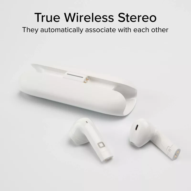 SBS Nu Blade True-Wireless-Ohrhörer (TWS), Weiß (TEEARTWSBLADEBTW)