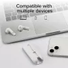 SBS Nu Blade True-Wireless-Ohrhörer (TWS), Weiß (TEEARTWSBLADEBTW)