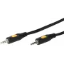 Vivanco Audiokabel 3.5 mm auf 3.5 mm 0.75 m (VVAJACK07MMK)