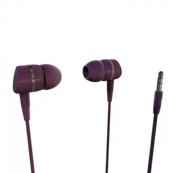 Vivanco VVEARSOLIDSOUNDR Kabelgebundene In-Ear-Kopfhörer mit 3,5-mm-Klinkenstecker, Rot