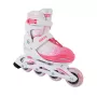 Roces Jokey X Girl Verstellbare Inline-Skates 34-37 Weiß Pink