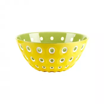Guzzini Le Murrine Servierschale 25 cm Safrangelb/Weiß/Wassergrün