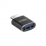 SBS USB-C auf USB-A Adapter, USB 3.0, 5Gbps, OTG, 3A Laden, Aluminium, Schwarz