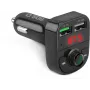 SBS TECARFM2USB Bluetooth FM-Transmitter mit Freisprechfunktion und Dual-USB-Ladefunktion