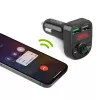 SBS TECARFM2USB Bluetooth FM-Transmitter mit Freisprechfunktion und Dual-USB-Ladefunktion