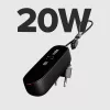 SBS TETRBB5000PD20 5000 mAh 20W Power Delivery Powerbank Schwarz