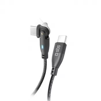 USB-C-auf-USB-C-Kabel SBS Flexy 60W 1 m (TECABLE180TCC)
