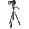 Manfrotto BEFREE Live Lever Carbon Fiber Video Stativ Kit mit Fluidkopf