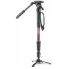 Manfrotto Element MII Video-Einbeinstativ mit 400 Series Fluidkopf, Aluminium (MVMELMIIA4LIVE)