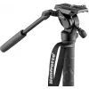 Manfrotto Element MII Video-Einbeinstativ mit 400 Series Fluidkopf, Aluminium (MVMELMIIA4LIVE)