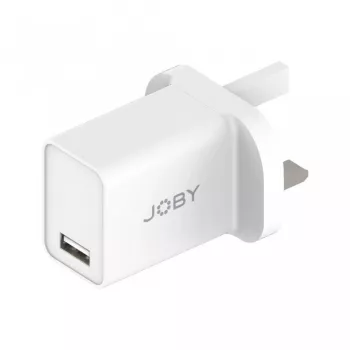 USB-A-Netzladegerät, UK Joby 12W (2.4A) (JB01804-BWW)