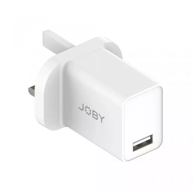 USB-A-Netzladegerät, UK Joby 12W (2.4A) (JB01804-BWW)