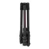 Manfrotto MKBFRTC4GTFB-3W Befree GT Carbon Fiber Reise-Stativ mit 3-Wege-Fluidkopf, Twist-Locks, 10kg Tragkraft, 164cm max. Höhe, Schwarz