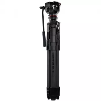Manfrotto ONE Carbon Fibre Stativ-Set mit 500X Fluidkopf (MKONEC-500X)
