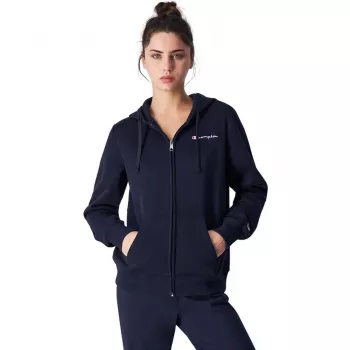 Champion Full Zip Hoodie 117531 BS501 Kapuzenjacke, Marineblau, Größe S