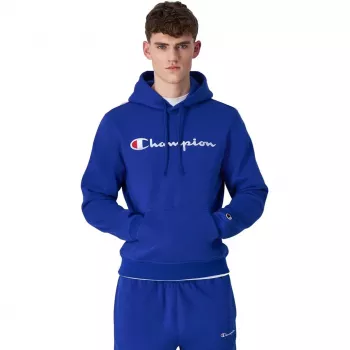 Champion Herren-Kapuzenpullover 220253 BS008, Blau, Größe L