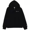 Herren Champion Full Zip Hoodie Schwarz 220260 KK001 L