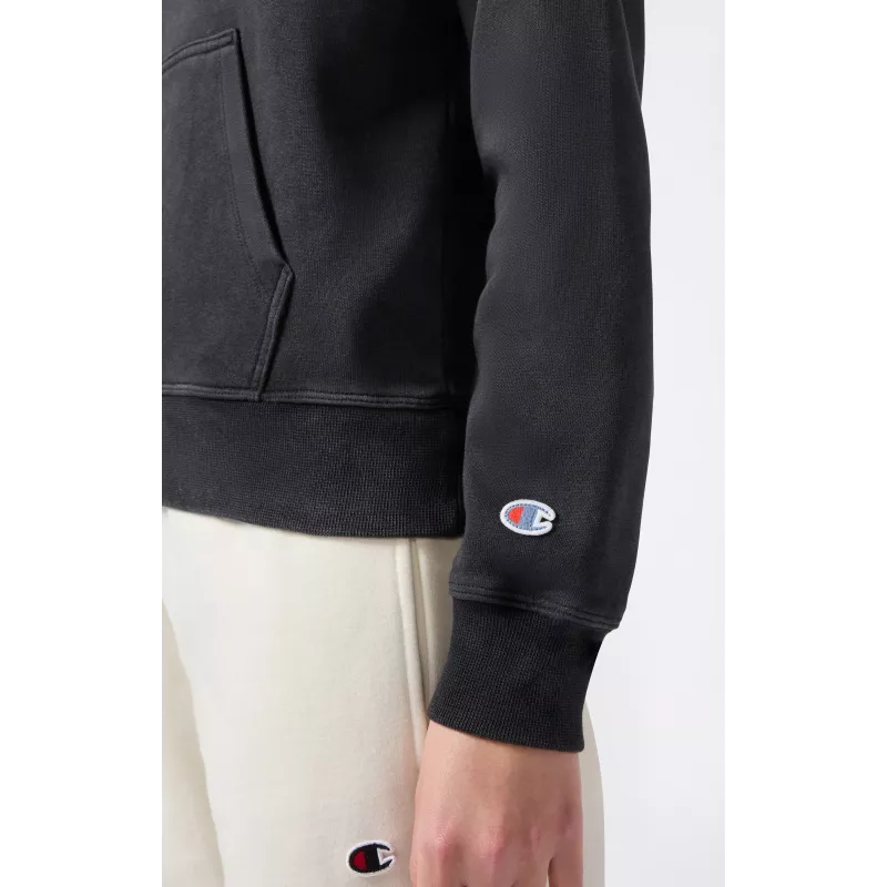 Champion Damen Kapuzenpullover Schwarz 118160 KK001 Größe L