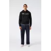 Champion Herren Kapuzenpullover Schwarz 221917 KK001 Größe S