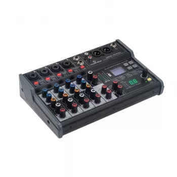 Soundsation MIOMIX-404FXM 4-Kanal-Analogmischer mit USB und Effekten