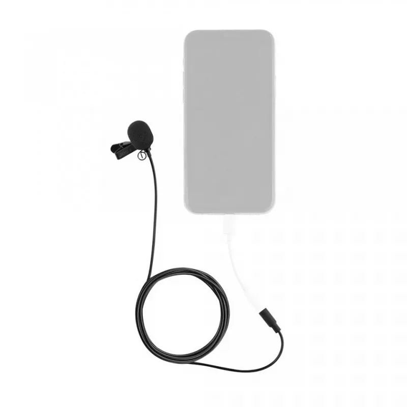 JOBY Wavo Lav Mobilmikrofon mit Handy-Klemmenhalterung