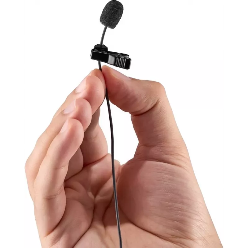 JOBY Wavo Lav PRO Lavalier-Mikrofon, Schwarz (JB01718-BWW)