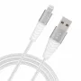 JOBY Lade- und Synchronisierungskabel Lightning, 1,2 m, Weiß (JB01812-BWW)