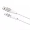 JOBY Lade- und Synchronisierungskabel Lightning, 1,2 m, Weiß (JB01812-BWW)
