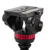 Manfrotto 055 Carbon Fiber Video-Stativ-System mit 502AH Fluidkopf