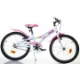 Kinderfahrrad Candy 20 77330 Weiß/Rosa