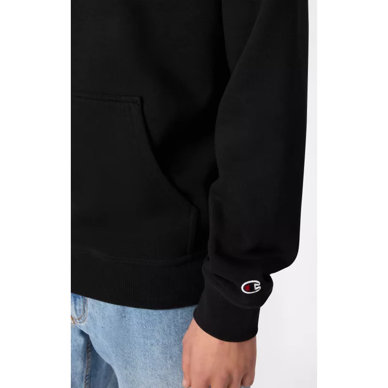 Champion Herren Kapuzenpullover Schwarz 220271 KK001 Größe S