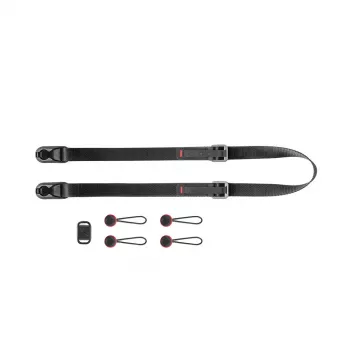 Peak Design L-BL-3 Kameragurt mit Anchor-Link-System, Schwarz
