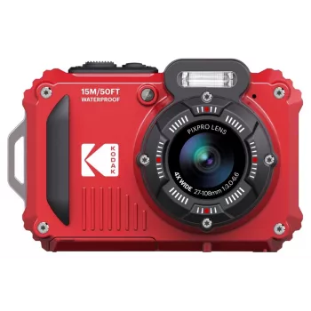 Kodak WPZ2RD6 Rot 16,35 MP wasserdichte Wi-Fi Kompaktkamera