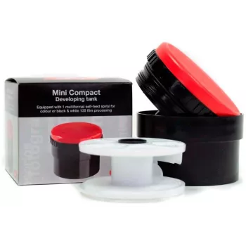 AP Compact Mini Entwicklerdose APP321200 mit 1 Multiformat-Spirale (135/126/127), für 1 Film