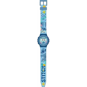 Kinder Digital Armbanduhr für Kinder mit Lilo & Stitch Disney Thema LAS4196