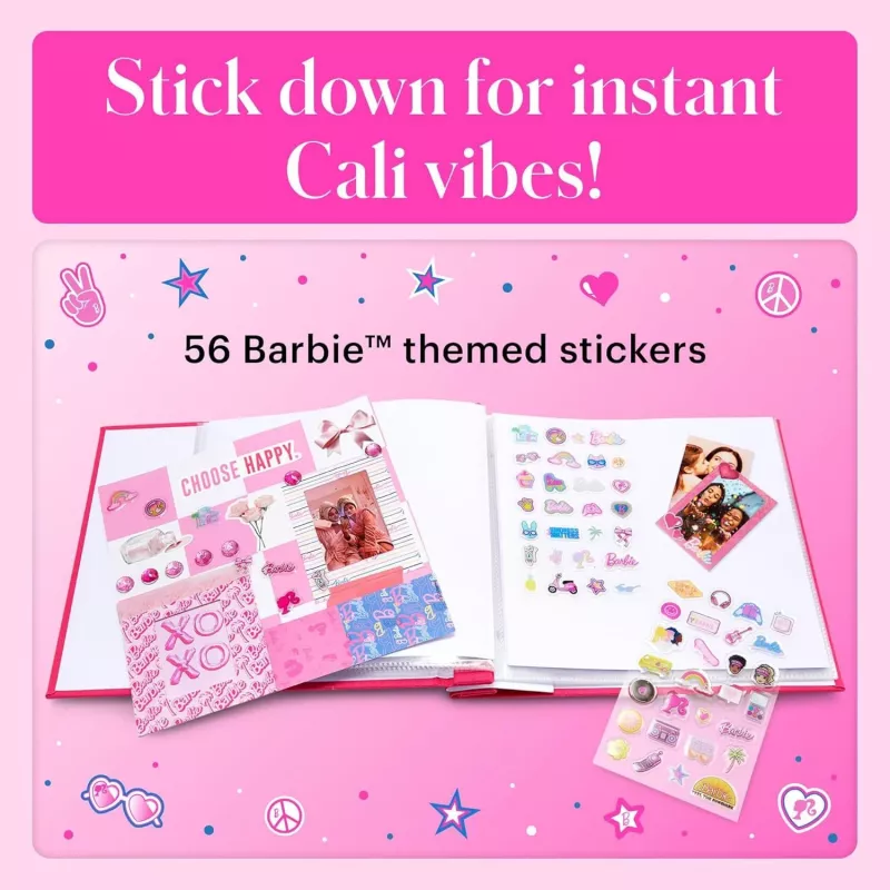 Kodak x Barbie dekoratives Sticker-Set, über 50 Sticker (RODB2X3SCAM)