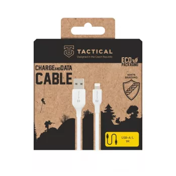 Tactical Stitch Thread USB-A auf Lightning Kabel, Weiß