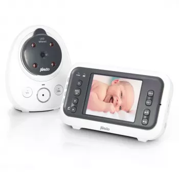 Alecto DVM-77 Video-Babyfon mit 2,8-Zoll-Farbdisplay