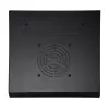 DSIT DS10-3312 12U 10 inch Wandmontage-Servergehäuse mit Glastür, 312x310x618 mm, Schwarz