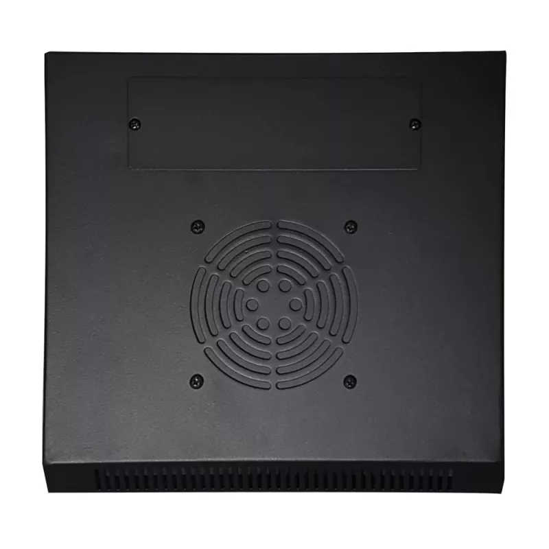 DSIT DS10-3312 12U 10 inch Wandmontage-Servergehäuse mit Glastür, 312x310x618 mm, Schwarz